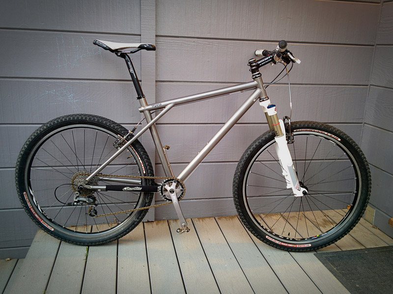 Gt titanium store mountain bike